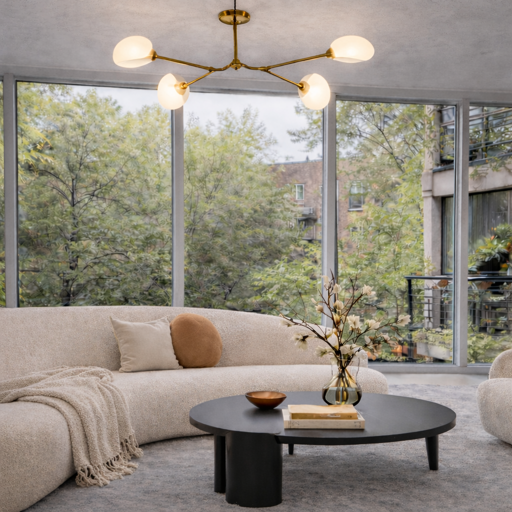 Residential interior styling by DreamRose Design in Park Slope Brooklyn townhouse